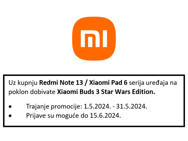 Redmi Note 13 i Xiaomi Pad 6 Hrvatska